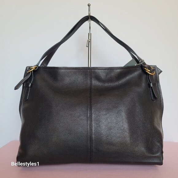 VINCE CAMUTO Aniko Satchel With Dual Handles- Black. PRE-OWNED. LIGHTLY USED.⭐ - Picture 6 of 16